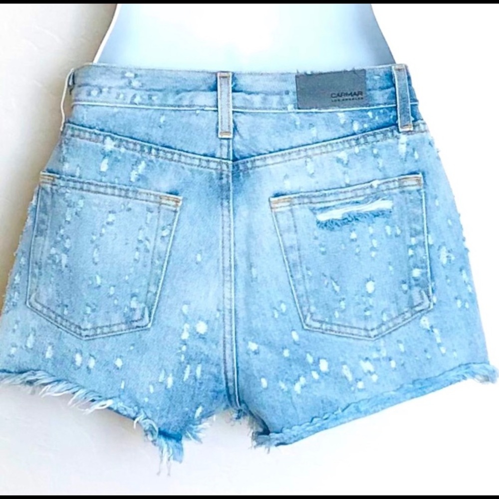 Carmar vintage limited edition bullet hole short